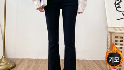 겨울 따스함 가득, 득템찬스! 여성 기모 부츠컷 청바지 후기